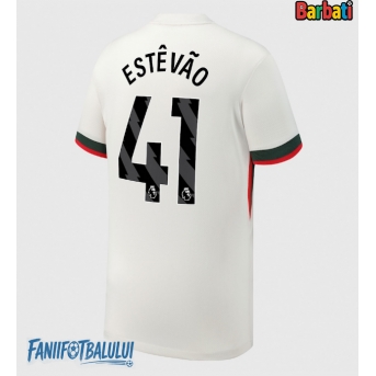 Chelsea Estevao Willian #41 Tricou Fotbal Replică 2025-26 Barbati Deplasare